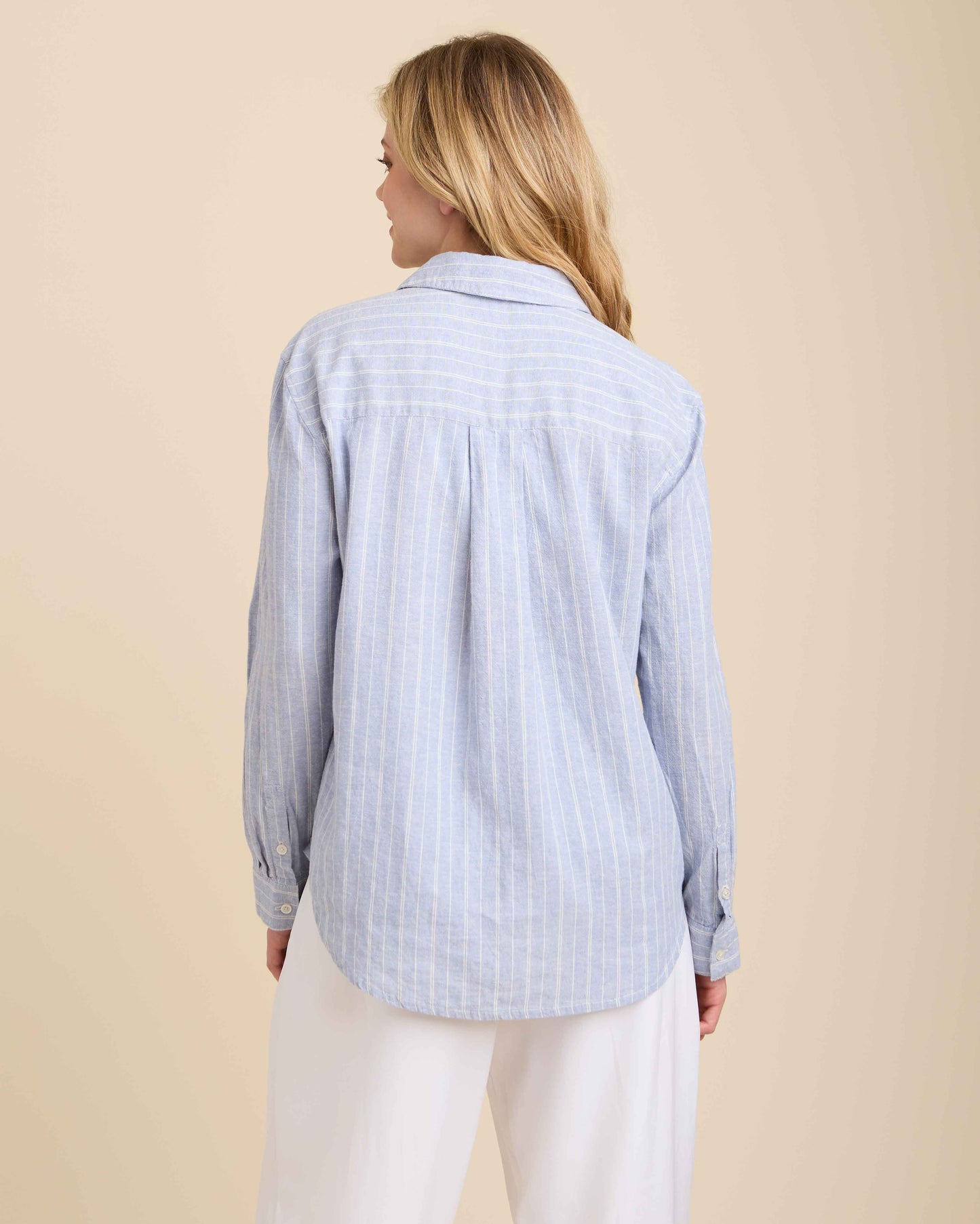 Khalida Striped Blue